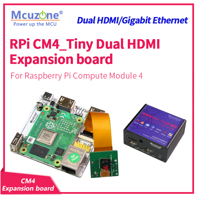 RPi CM4_Tiny Плата расширения, – обзор и цена Raspberry Pi Compute Module 4 Dual Camera Board